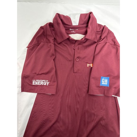 Rare Virginia Tech Hokies Mens Small ECO CAR 3 Polo - Picture 4 of 11